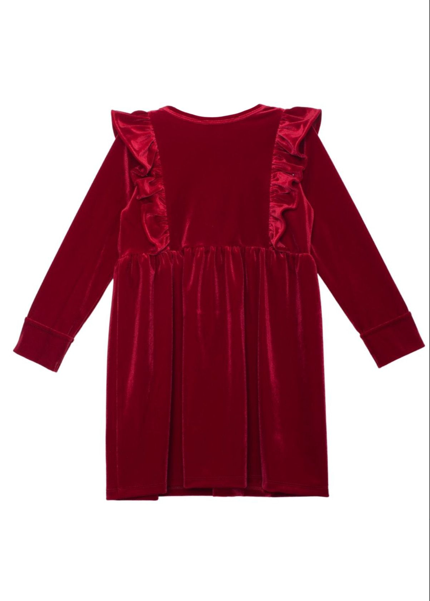 Isobella and Chloe Velvet Dress